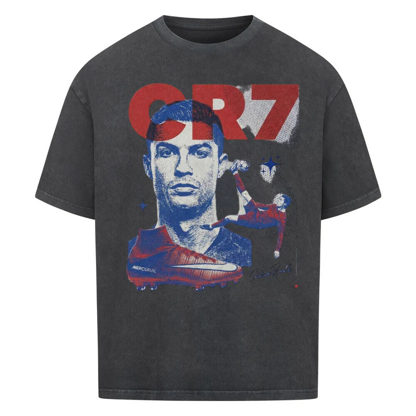 CRISTIANO RONALDO V4 VINTAGE TEE